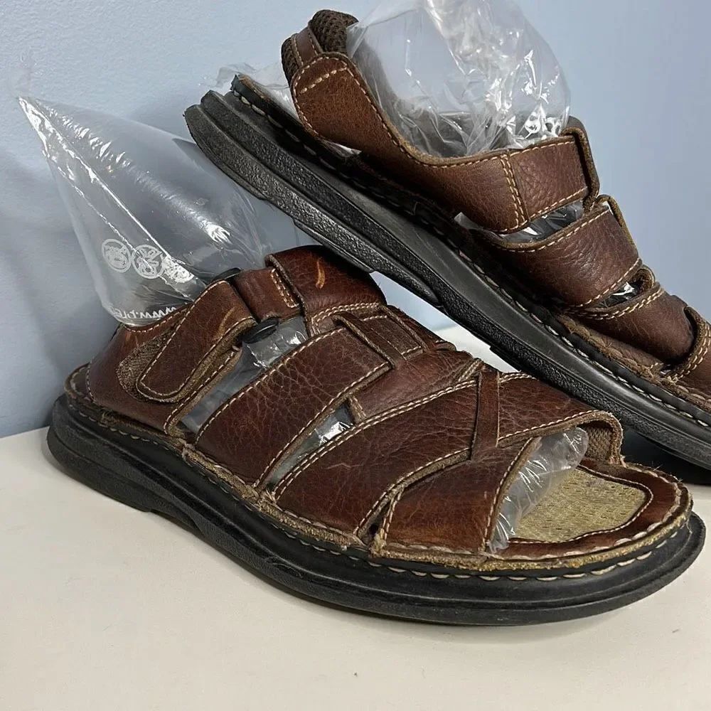 Fisherman Sandals Brown Leather Sz 11 Men’s